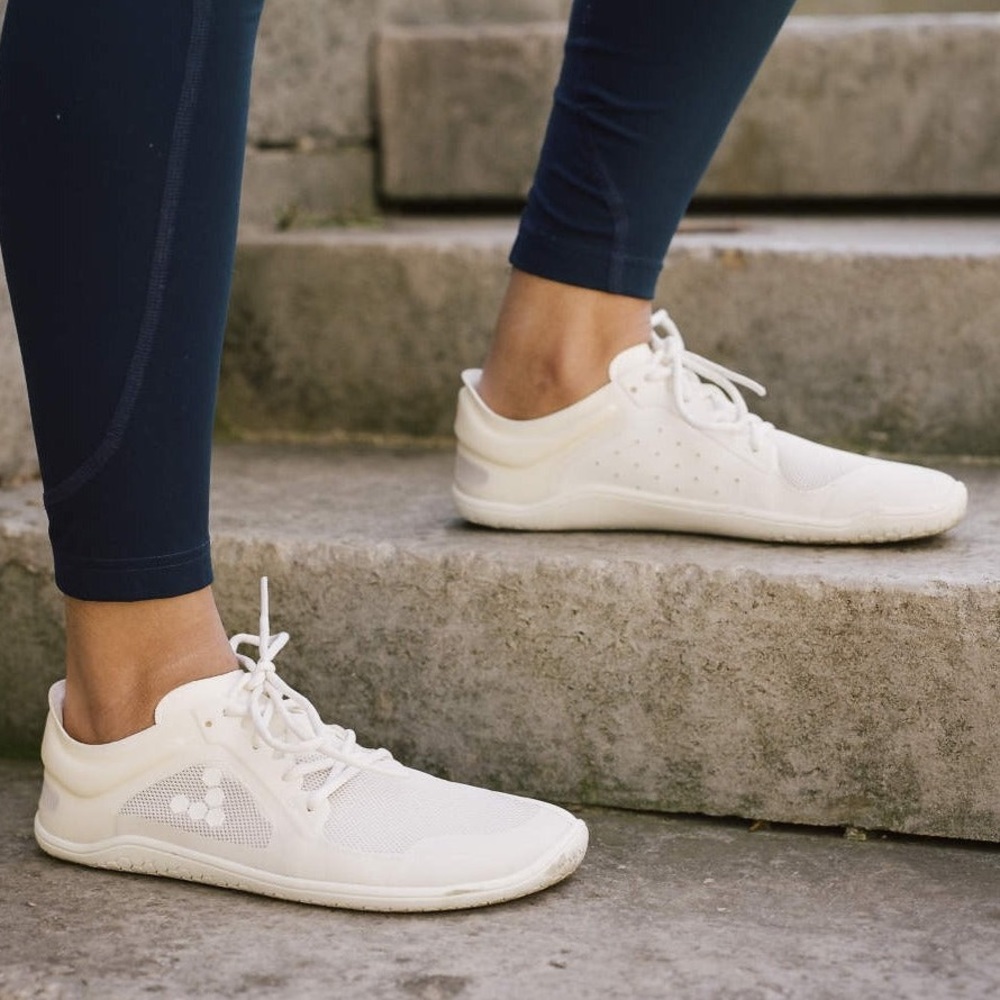 Vivo Barefoot Primus Lite Off White Lace Up Sneakers Size Mens 40
